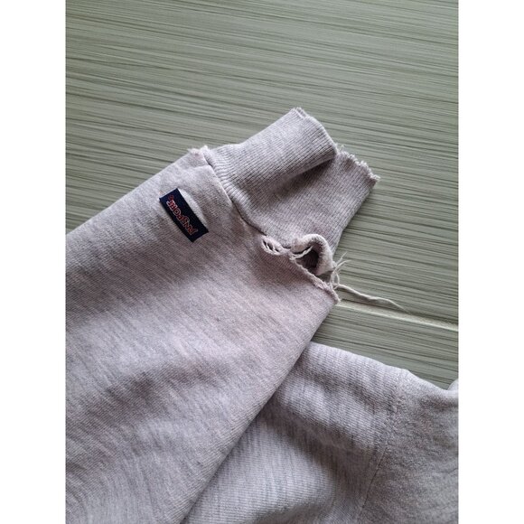 Vintage Jansport Butler University Cropped Crewneck Sweatshirt Distressed USA M - Picture 4 of 10